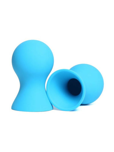 Nipple suction cups blue